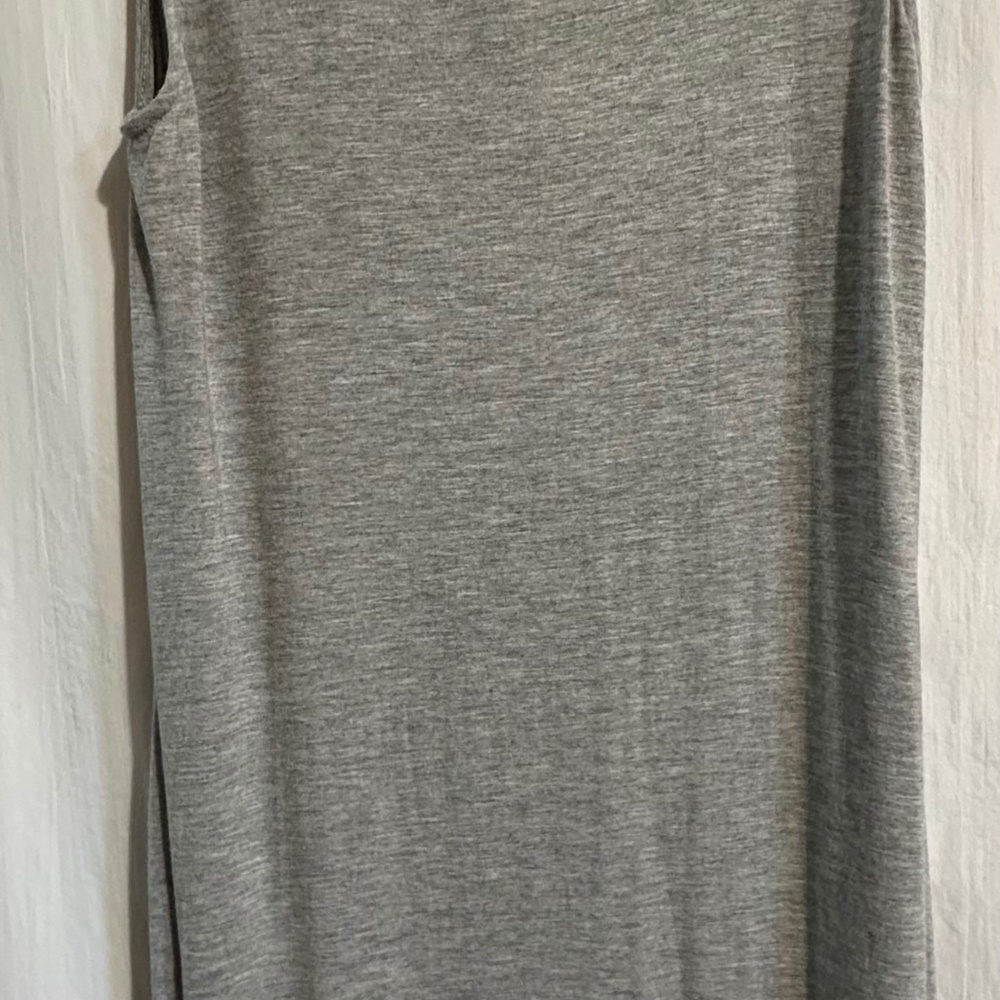 XS Loveappella gray midi flows dress